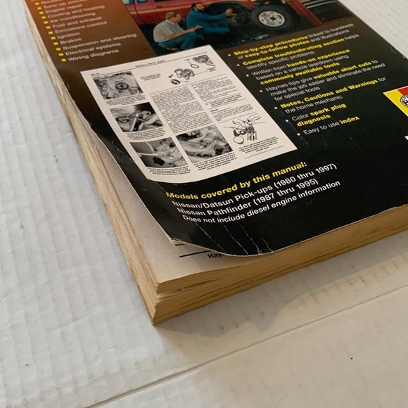 Haynes 72030 Nissan/Datsun Pick-Up & Pathfinder Repair Manual - Picture 6 of 14